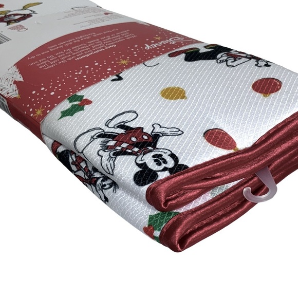 Disney Holiday Set Kitchen Drying Mats Absorbent Christmas Mickey 2 Pack Set - Picture 9 of 15